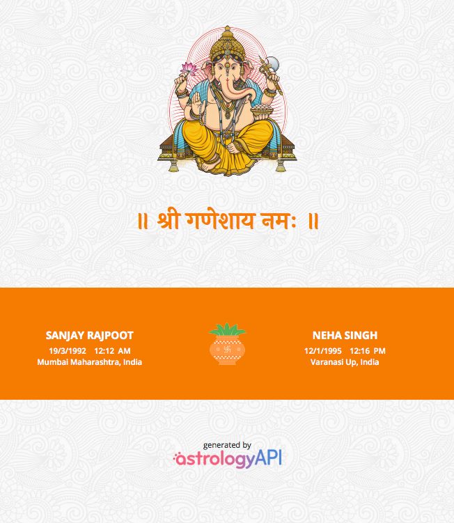 Match-making Horoscope PDF icon